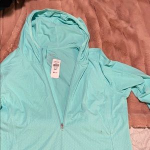 NWT. Beach dress, hooded cover up tunic.